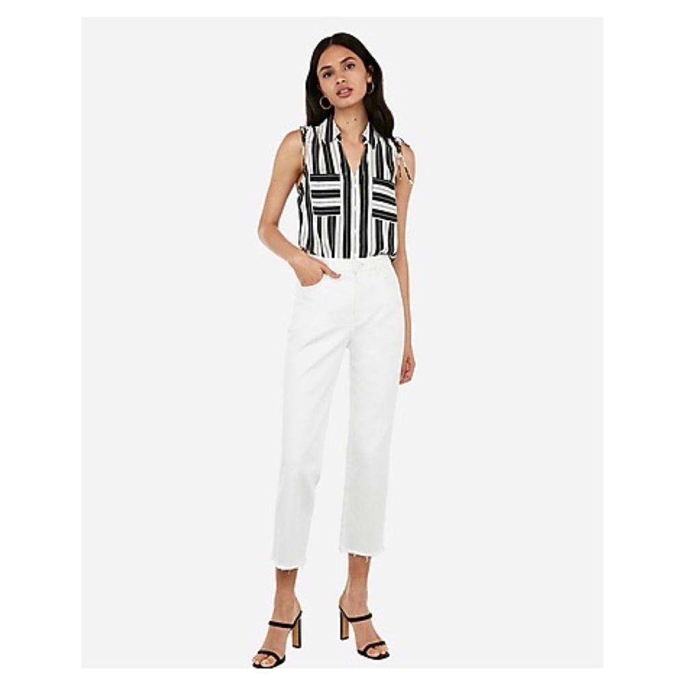🔳 Express Slim Fit Sleeveless Portofino Shirt 🔲